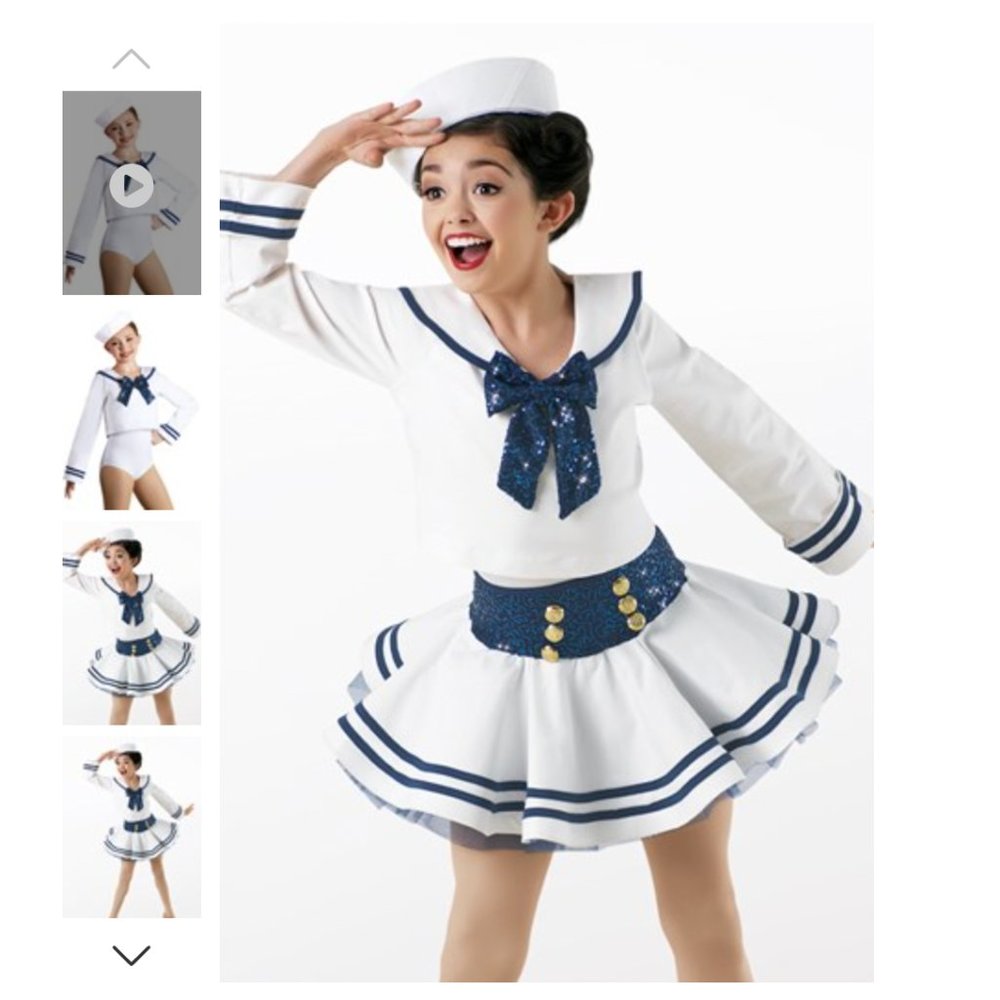 Weissman Sailor Costume - Bon Voyage #10408